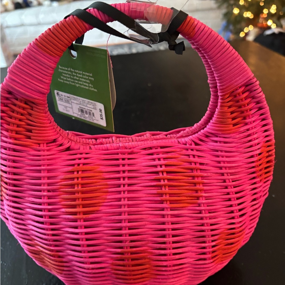 Kate Spade x Target Chic Pink Woven Clutch